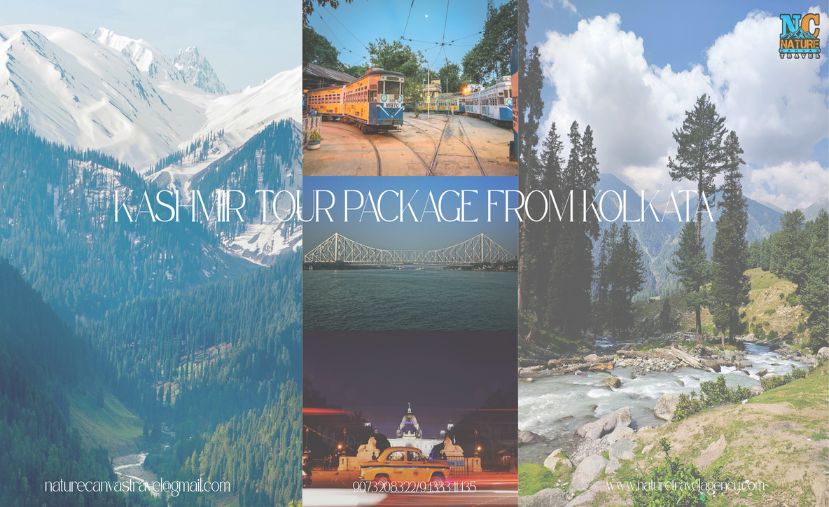 Jammu and Kashmir tour packages from Kolkata, Kolkata to Kashmir tour plan